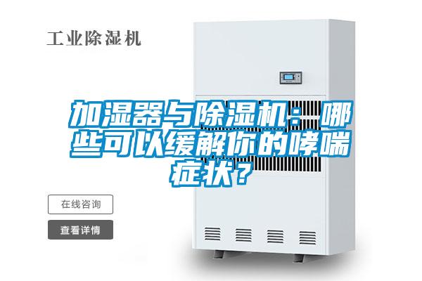 加濕器與除濕機：哪些可以緩解你的哮喘癥狀？