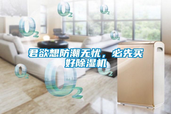 君欲想防潮無憂，必先買好除濕機