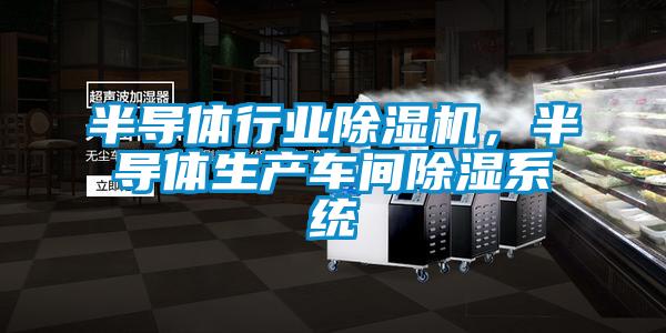 半導(dǎo)體行業(yè)除濕機，半導(dǎo)體生產(chǎn)車間除濕系統(tǒng)