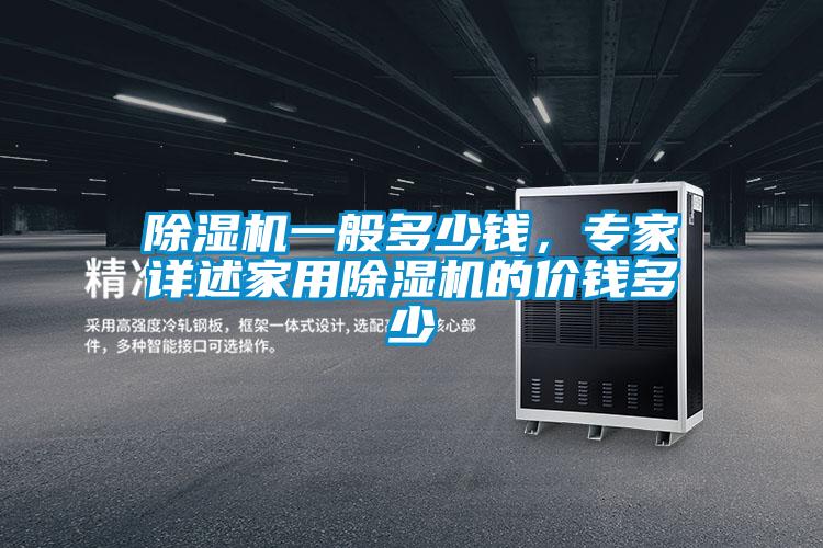 除濕機(jī)一般多少錢，專家詳述家用除濕機(jī)的價錢多少