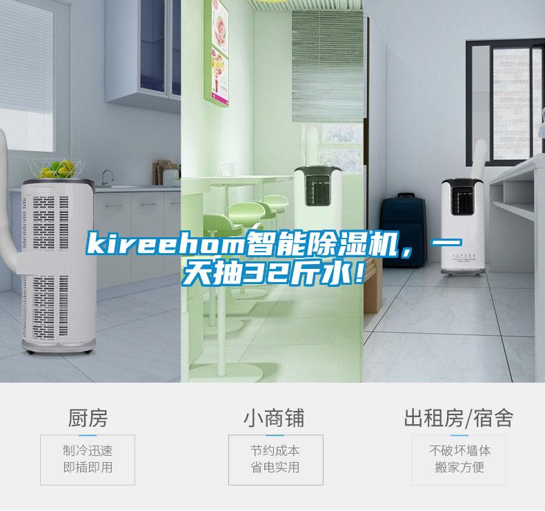 kireehom智能除濕機(jī),一天抽32斤水!