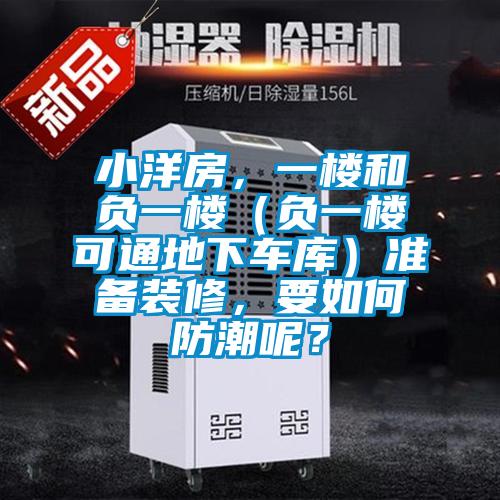 小洋房，一樓和負一樓（負一樓可通地下車庫）準備裝修，要如何防潮呢？