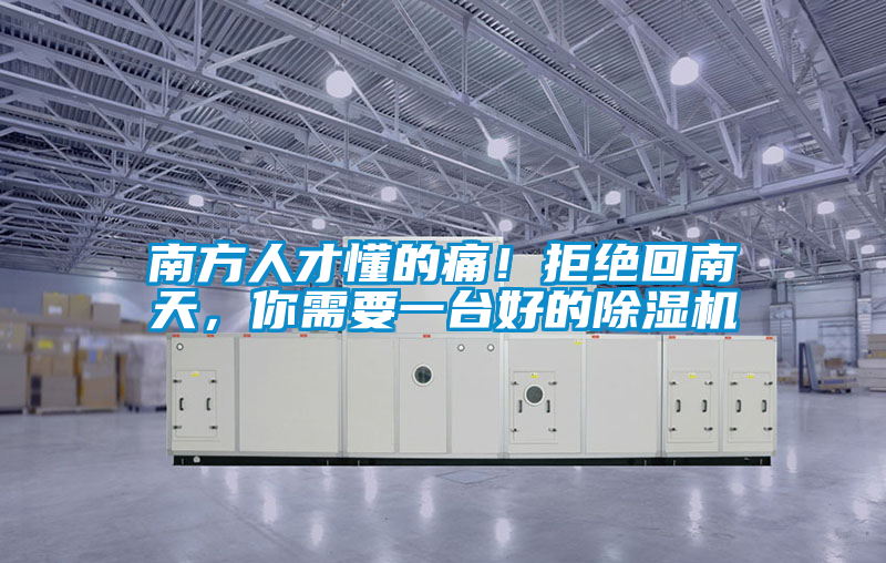 南方人才懂的痛！拒絕回南天，你需要一臺好的除濕機