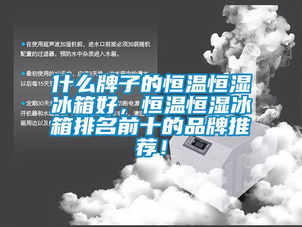 什么牌子的恒溫恒濕冰箱好，恒溫恒濕冰箱排名前十的品牌推薦！